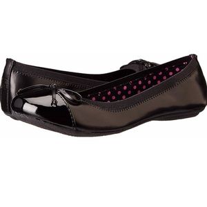 Sperry kids black Elise ballet flat size 3 1/2